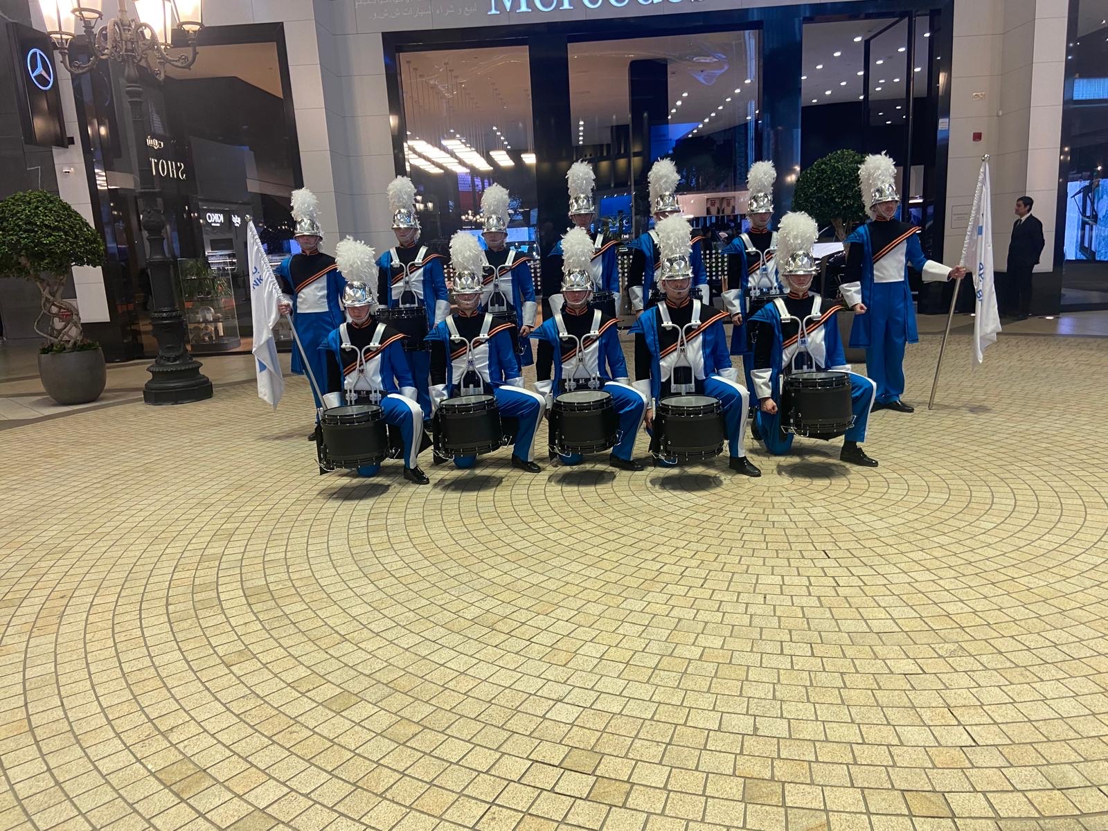 DCU students performing