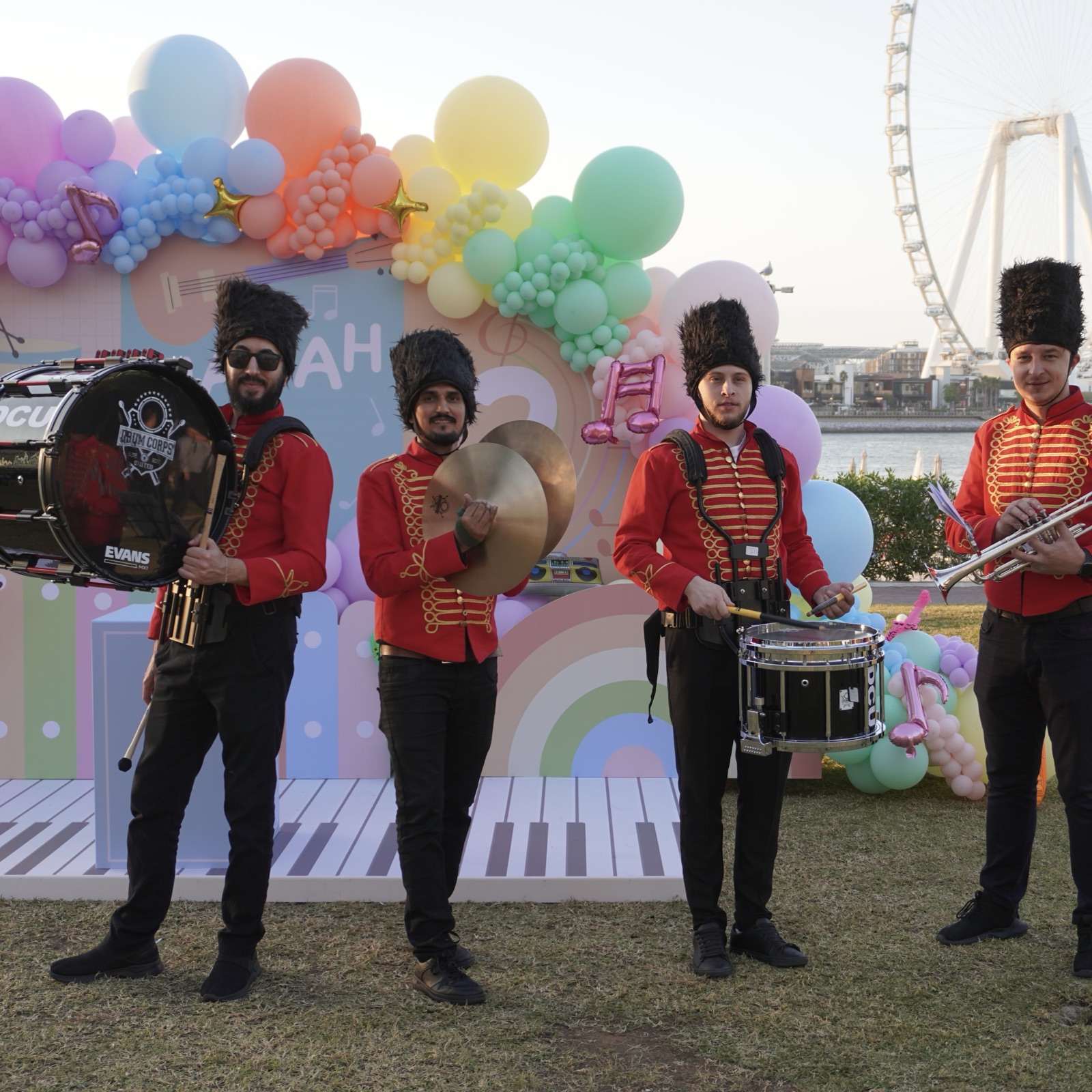 Parade style marching band