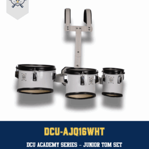 DCU Academy Series – Junior Tom Set White
